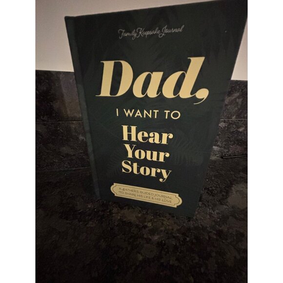 Dad I Want To Hear Your Story Guided Journal Book For Fathers Grandfathers - Picture 5 of 14